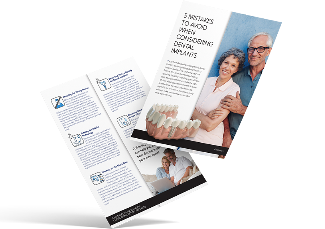 Top 5 mistakes people make with dental implants checklist