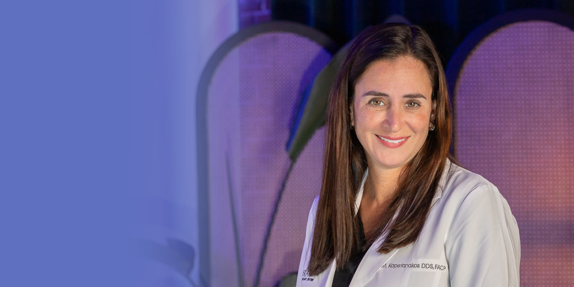 Headshot of Dr. Melani Kapetanakos, Prosthodontist